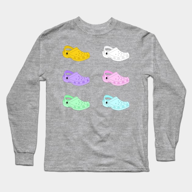 Assortment of Crocs Long Sleeve T-Shirt by Gold Star Creative